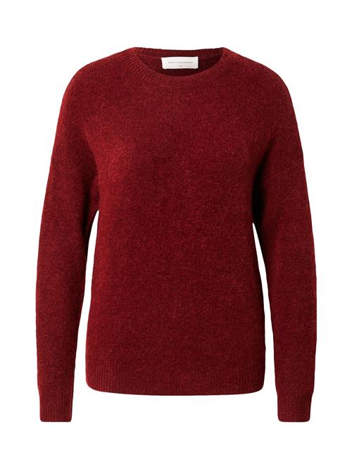 MSCH COPENHAGEN Pullover 'Festina Hope'  mørkerød / rødmeleret