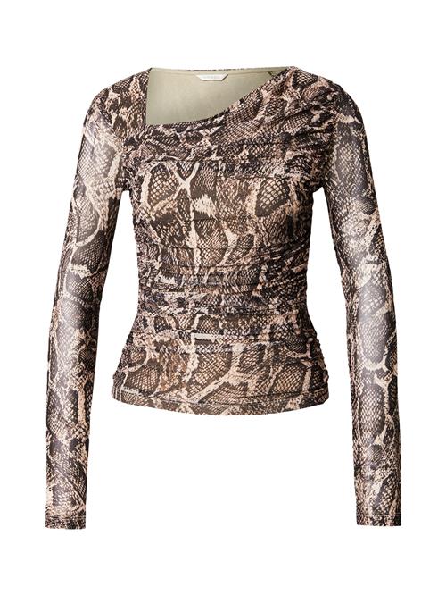 GUESS Shirts 'BERNARDETTE'  beige / mørkebrun