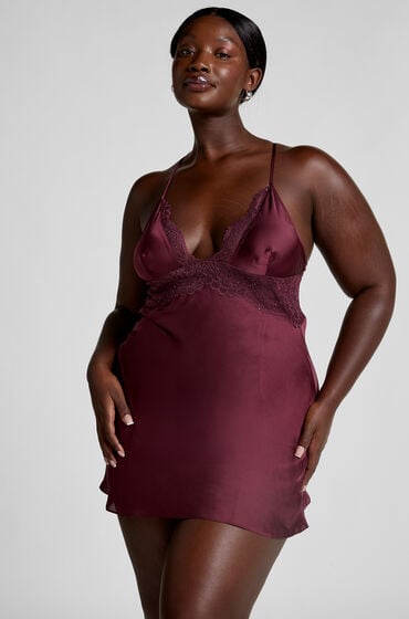 Hunkemöller Isadora stropkjole rød