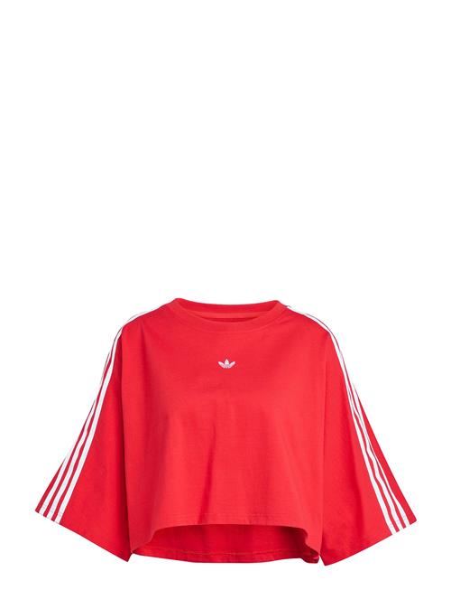 Boxy Tee Adidas Originals Red