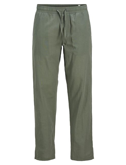 Jack & Jones Jpstkane Summer Linen Blend Jogger Sn Jack & J S Khaki