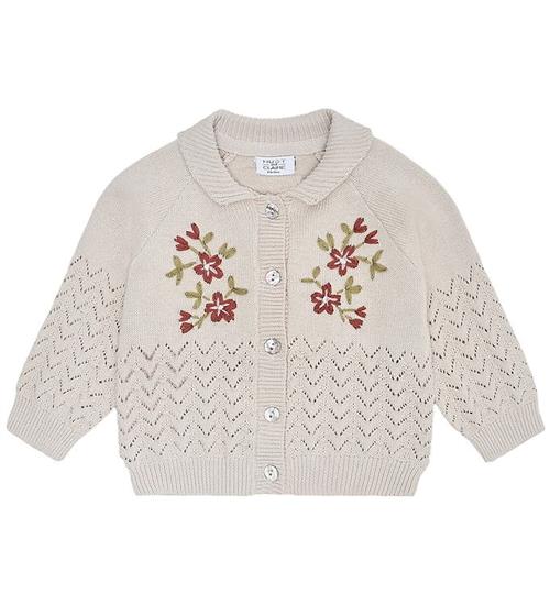 Hust and Claire Cardigan - Strik - Cilja Embroidery - French Oak