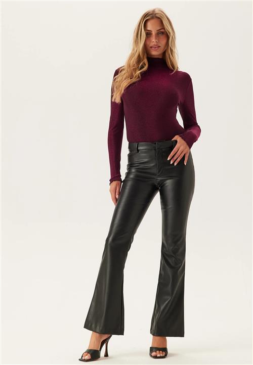 Chiara Forthi PU Bootcut Trousers