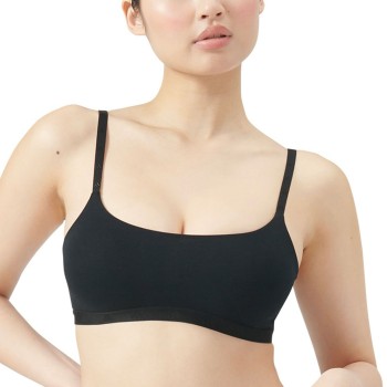 adidas Bh Sport Active Essentials Scoop Bralette Sort bomuld X-Small Dame
