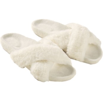 Calida Home Hub Slippers Vanille polyester X-Small Dame