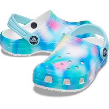 Crocs Classic Solarized Clog Toddler Turkise US C7 (EU 23-24) Barn