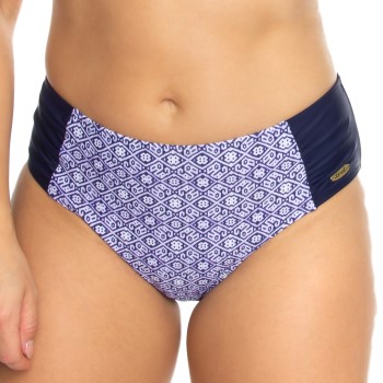 Damella Blue Mosaic Bikini Tai Brief Marineblå 46 Dame