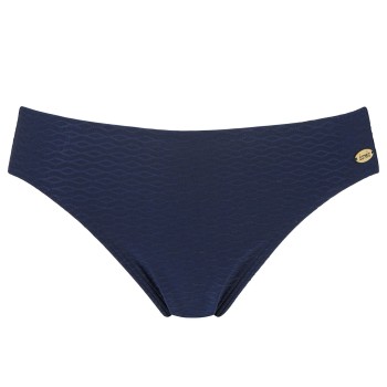 Damella Brigitte Textured Bikini Brief Marineblå nylon 38 Dame