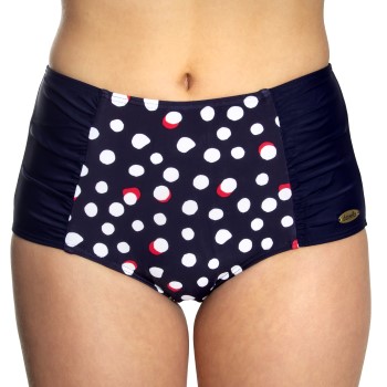 Damella Meryl Spots Bikini Maxi Brief Marineblå 46 Dame