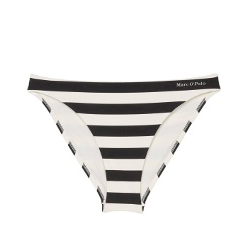 Marc O’Polo Marc O Polo Stripe Bikini Brief Hvid/Sort X-Small Dame