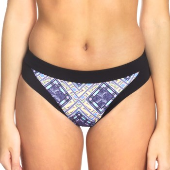 Sunseeker Tribe Attack Full Classic Bikini Panty Sort mønstret 42 Dame