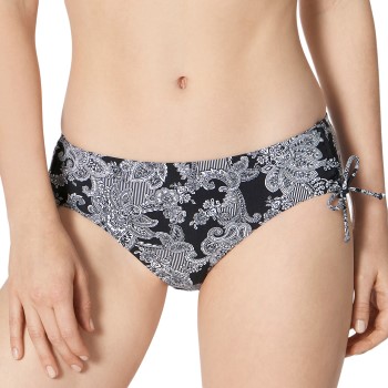 Triumph Charm Elegance Midi Bikini Brief Sort mønstret 38 Dame