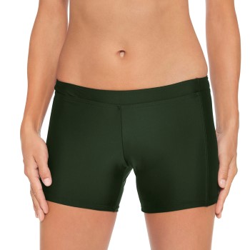 Wiki Basic Panty With Leg Mørkgrøn  42 Dame