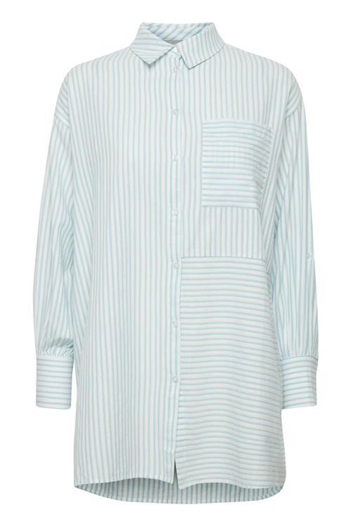 Fransa Bluse 'Kaja'  pastelblå