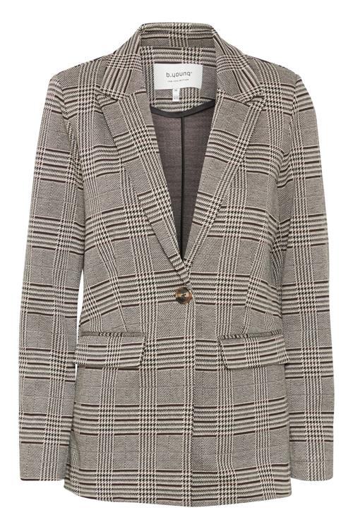 b.young Blazer 'Byrowan'  creme / choko / sort