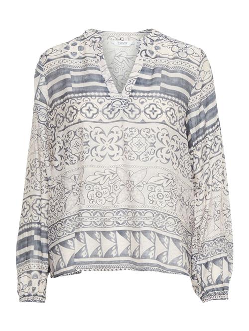 b.young Bluse 'Islet'  ecru / antracit