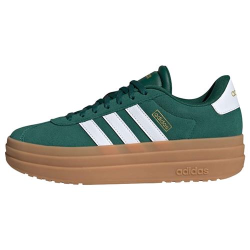 Se ADIDAS SPORTSWEAR Sneaker low 'VL Court Bold'  guld / smaragd / hvid ved About You
