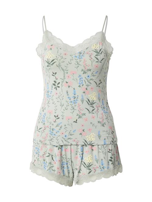 Se Hunkemöller Shorty 'Cami'  himmelblå / lysegul / pastelgrøn / lyserød ved About You