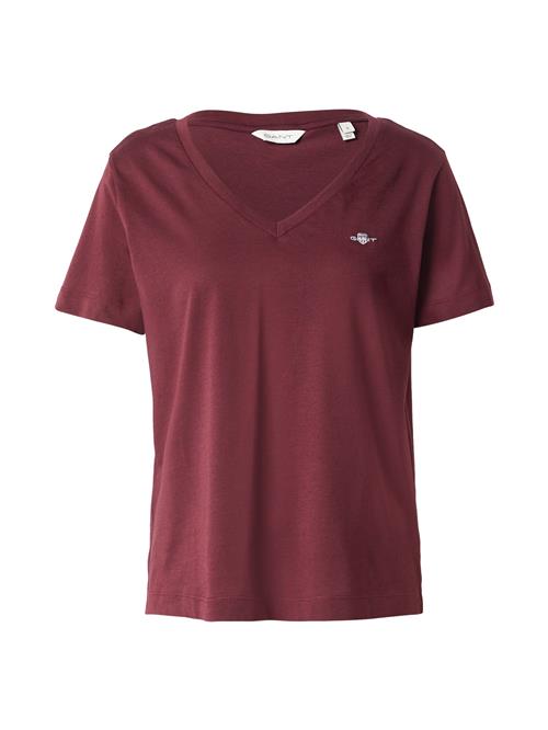 GANT Shirts  vinrød