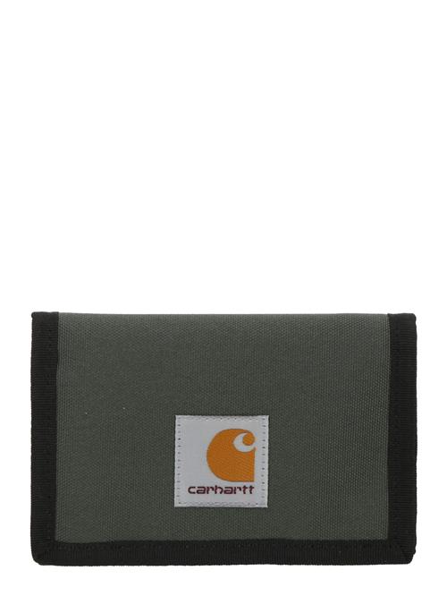 Carhartt WIP Tegnebog 'Alec'  lysegrå / mørkegrøn / mørkeorange / sort