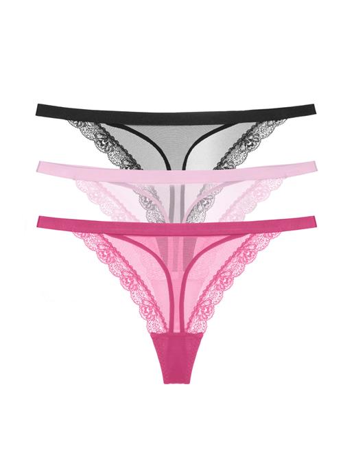 Dorina String  pink / lyserød / sort
