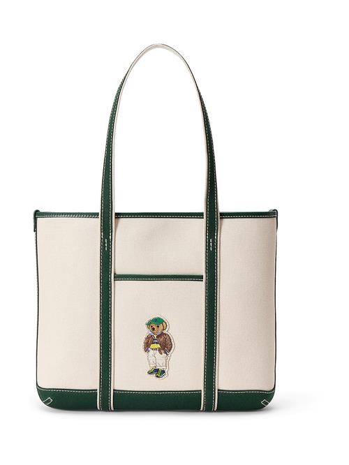 Polo Ralph Lauren Shopper  beige / brun / gul / mørkegrøn