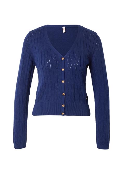 Blutsgeschwister Cardigan 'Save the World'  blå