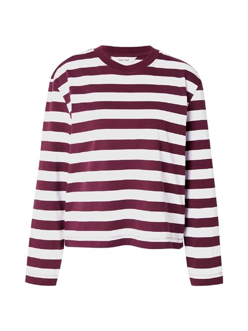SELECTED Shirts 'SLFESSENTIAL'  aubergine / hvid