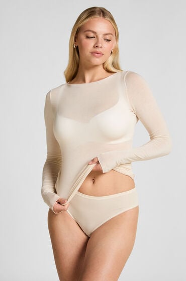 Hunkemöller Alex brasiliansk trusse hvid
