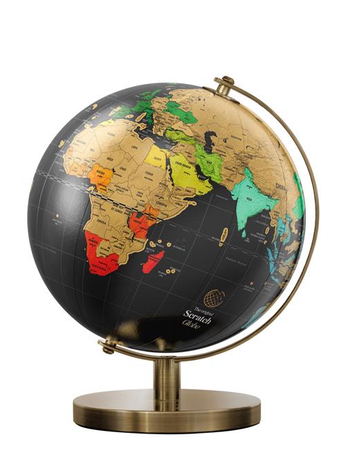 Scratch Globe Large Luckies Of London Black