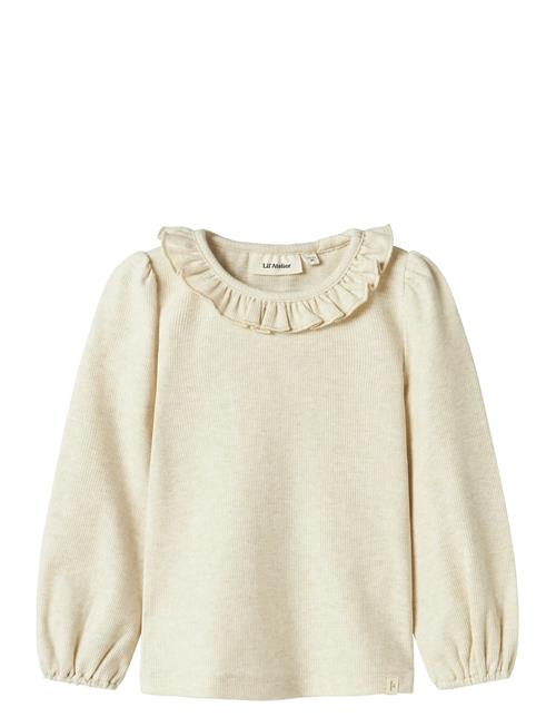 Nmfdarla Ls Slim Top Lil Lil'Atelier Cream
