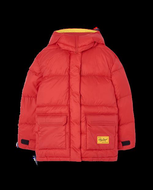 The Animals Observatory Lemur Puffer-jakke Red  Red 4y  Rød  4 år  Unisex