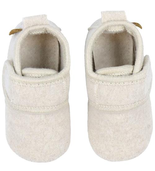Mikk-Line Hjemmesko - Prewalker Uld - Off White