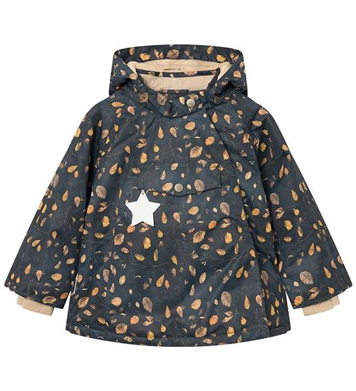 Mini A Ture Vinterjakke - MatWang Fleece - Falling Leaves