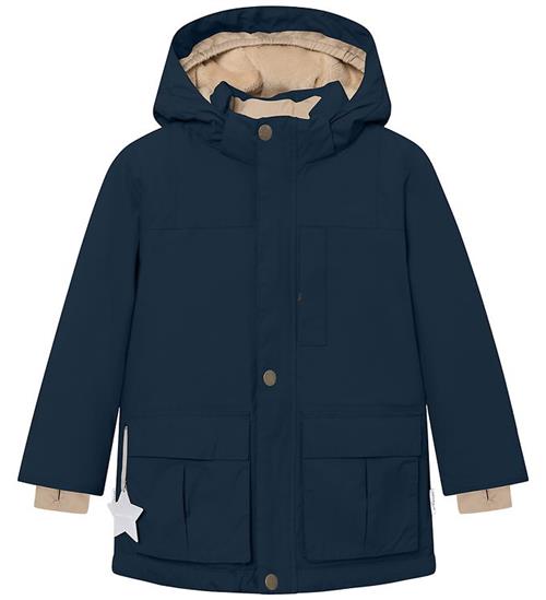Mini A Ture Vinterjakke - MatKastorio Fleece - Outer Space