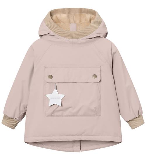 Mini A Ture Vinterjakke - MatBaby Wen Fleece Anorak - Cloudy Ros