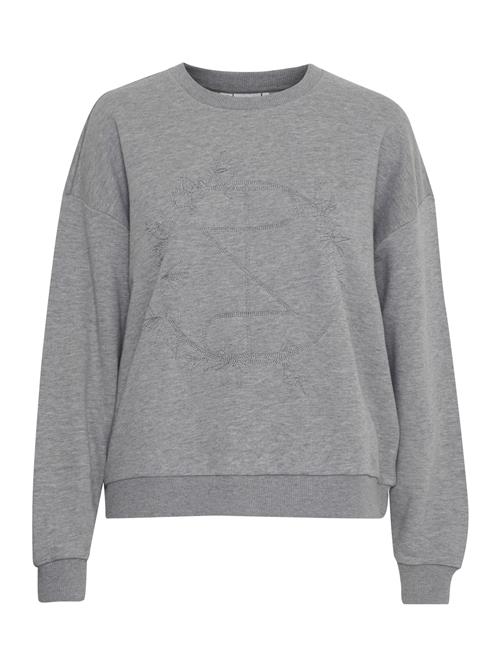 PULZ Jeans Sweatshirt 'TABITA'  grå