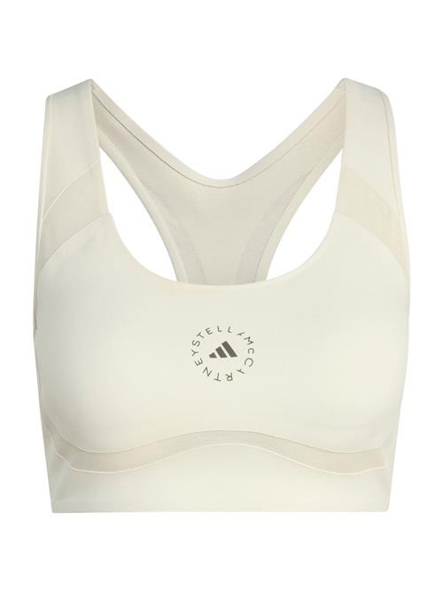ADIDAS BY STELLA MCCARTNEY Sports-BH 'Power Impact'  mørkegrå / offwhite
