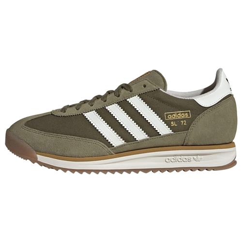 ADIDAS ORIGINALS Sneaker low 'SL 72'  oliven / hvid