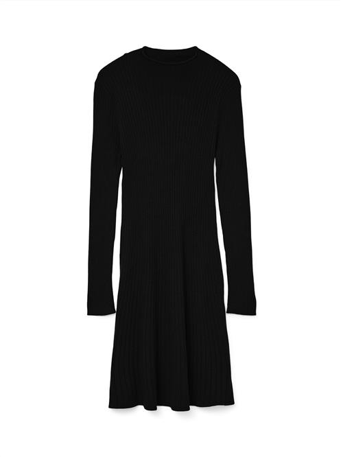 VERO MODA Strikkjole 'VMNANCY'  sort