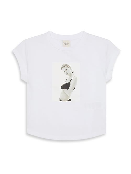 Se Calvin Klein Shirts 'CLASSIC KATE'  lysegrå / sort / hvid ved About You