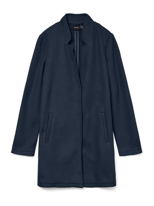 VERO MODA Overgangsfrakke 'VMBRUSHEDKATRINE'  navy
