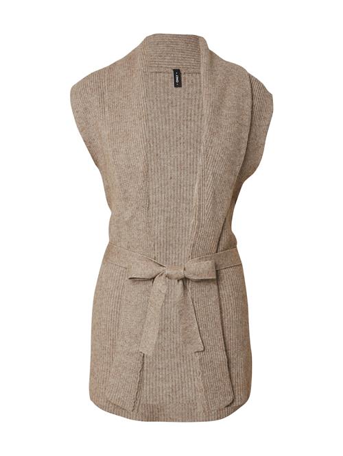 ONLY Strikvest 'ONLKATIA'  beige-meleret