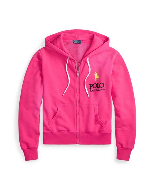 Polo Ralph Lauren Sweatjakke 'ISLAND'  neongul / pink / sort
