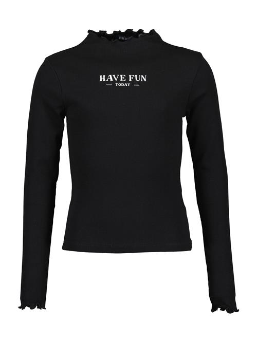 BLUE SEVEN Bluser & t-shirts  sort / hvid
