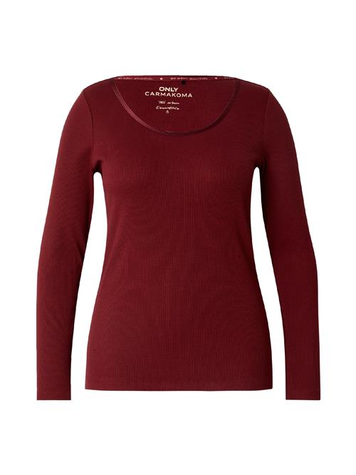ONLY Carmakoma Shirts 'CARRIBBI'  vinrød