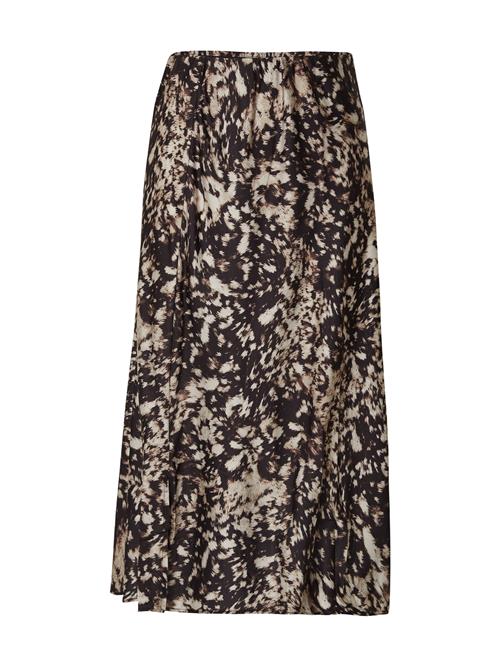 ONLY Carmakoma Nederdel  beige / sort