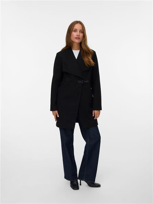 VERO MODA Overgangsfrakke  sort