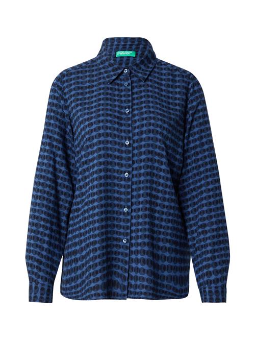 UNITED COLORS OF BENETTON Bluse  navy / safir / sort