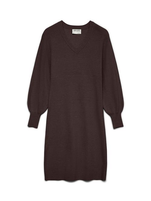 VERO MODA Kjole 'ALEXANDRA'  brun